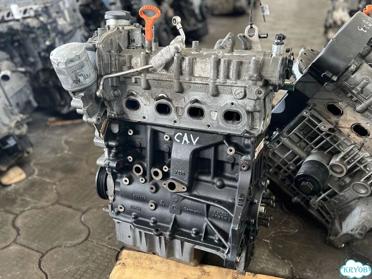 Двигатель CAV 1.4л TSI на Seat Leon фото 6