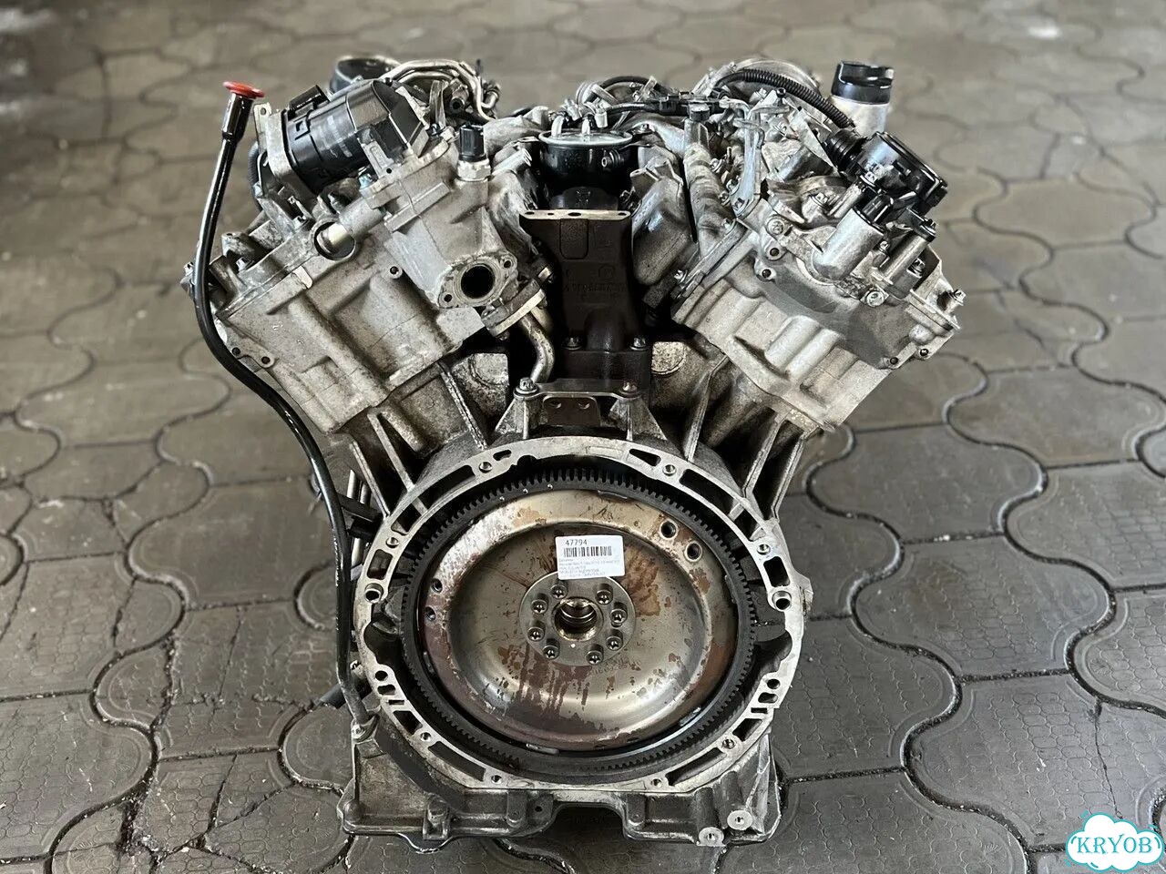 Двигатель M642.920 3.0л V6 CDI на Mercedes-Benz S-Class (W221) фото 2