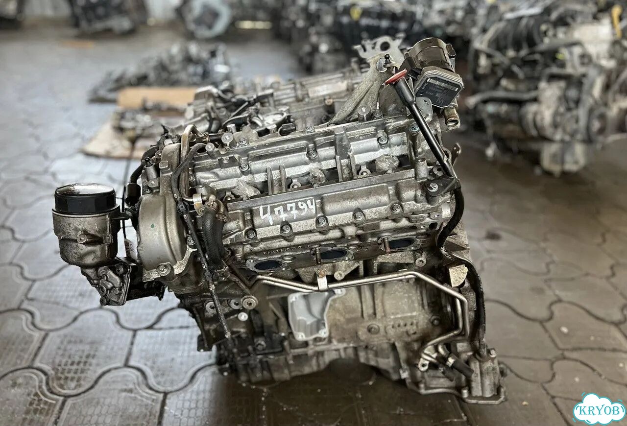 Двигатель M642.920 3.0л V6 CDI на Mercedes-Benz S-Class (W221) фото 4