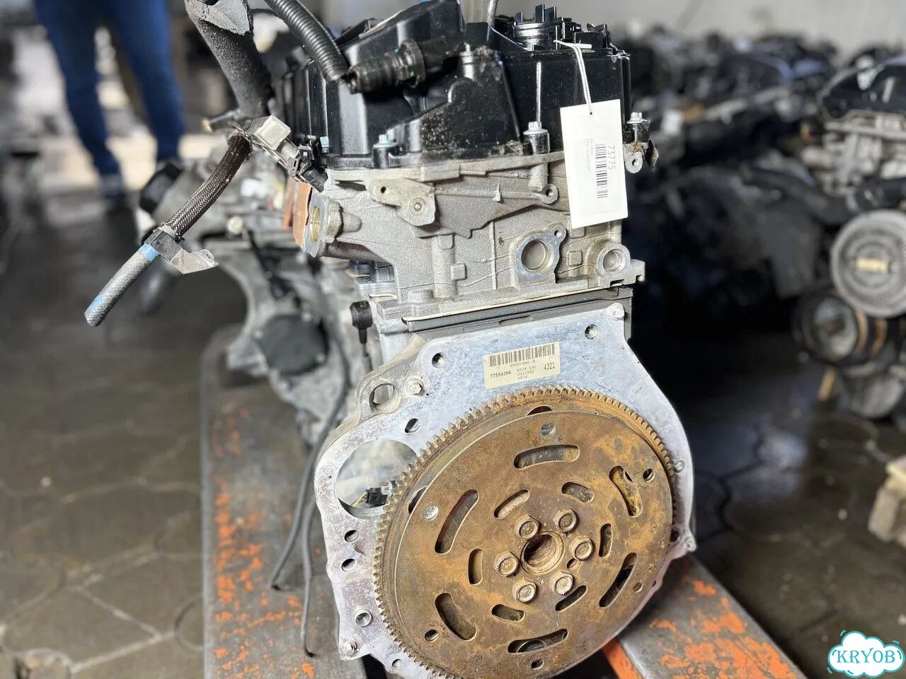 Двигатель N52B30AF 3.0л R6 на BMW 5 Series (E60) 530i фото 4