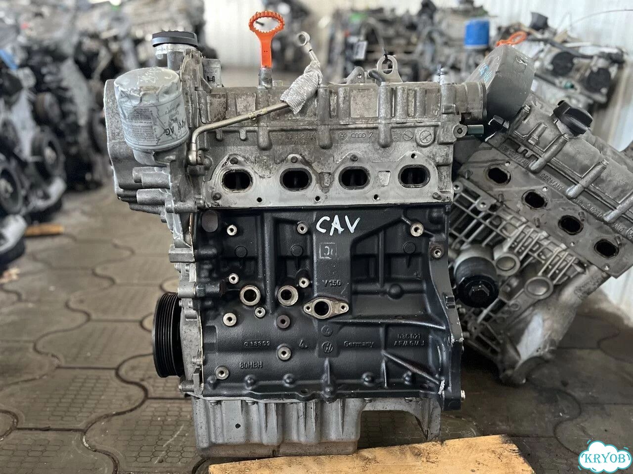 Двигатель CAV 1.4л TSI на Volkswagen Golf VI фото 3