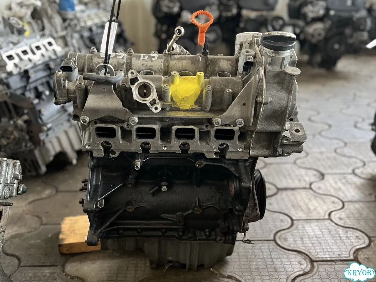Двигатель CAV 1.4л TSI на Volkswagen Golf VI фото 7