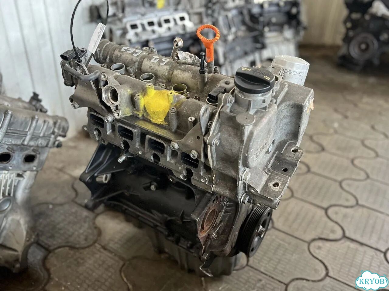 Двигатель CAV 1.4л TSI на Volkswagen Golf VI фото 8