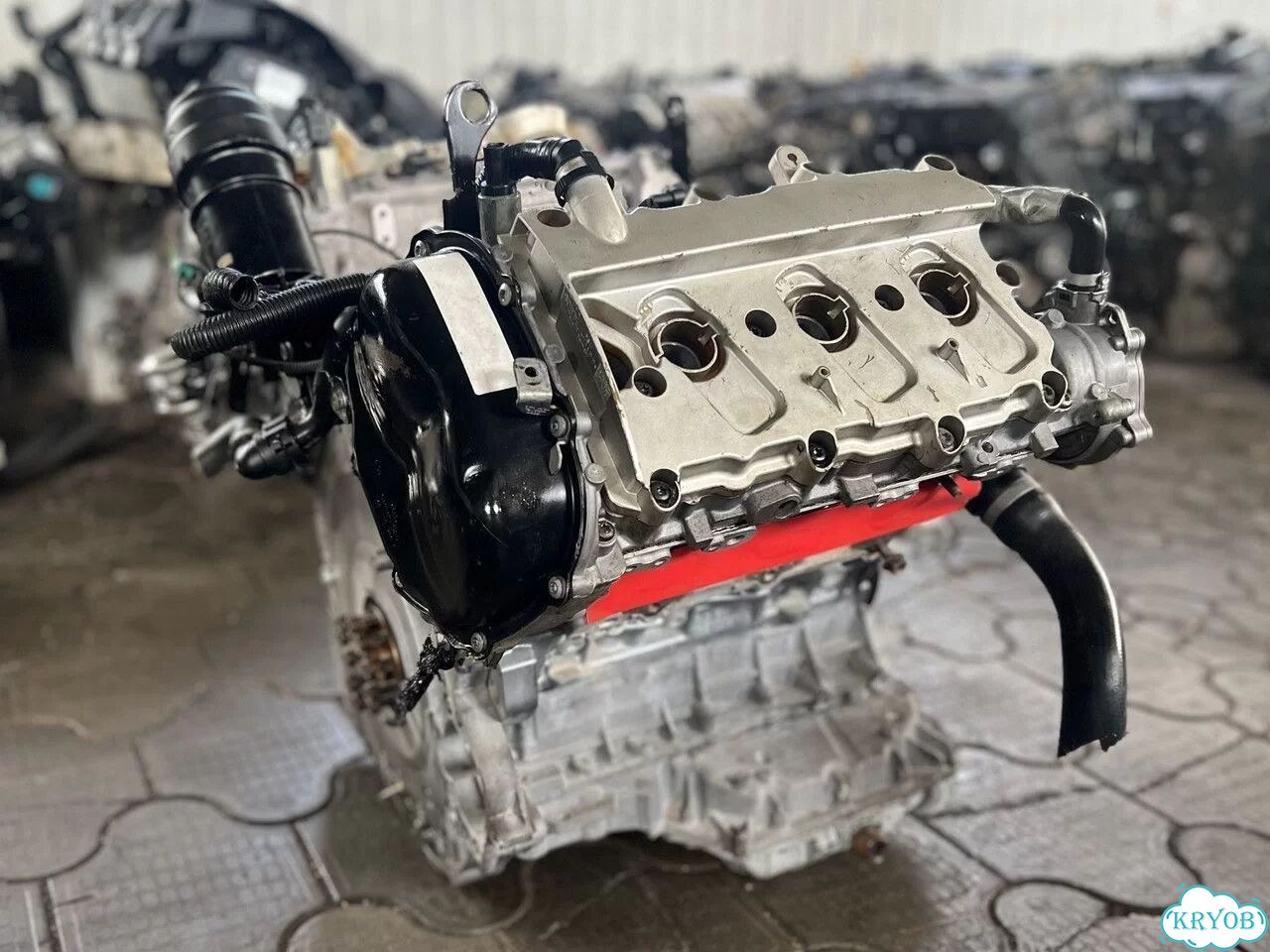 Двигатель BDW 2.5л V6 на Audi A6 (C6) фото 2