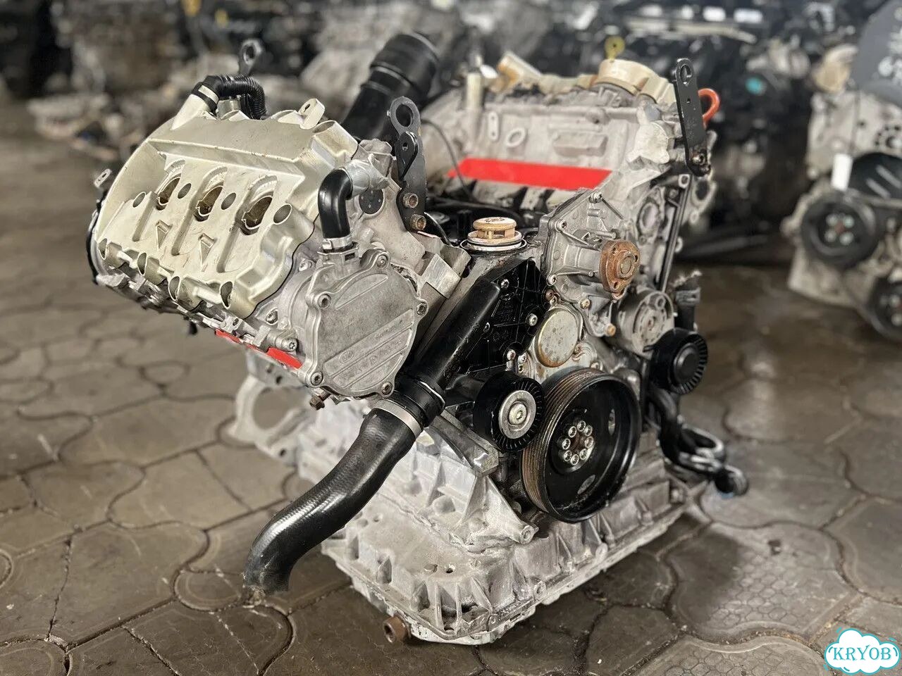 Двигатель BDW 2.5л V6 на Audi A6 (C6) фото 3