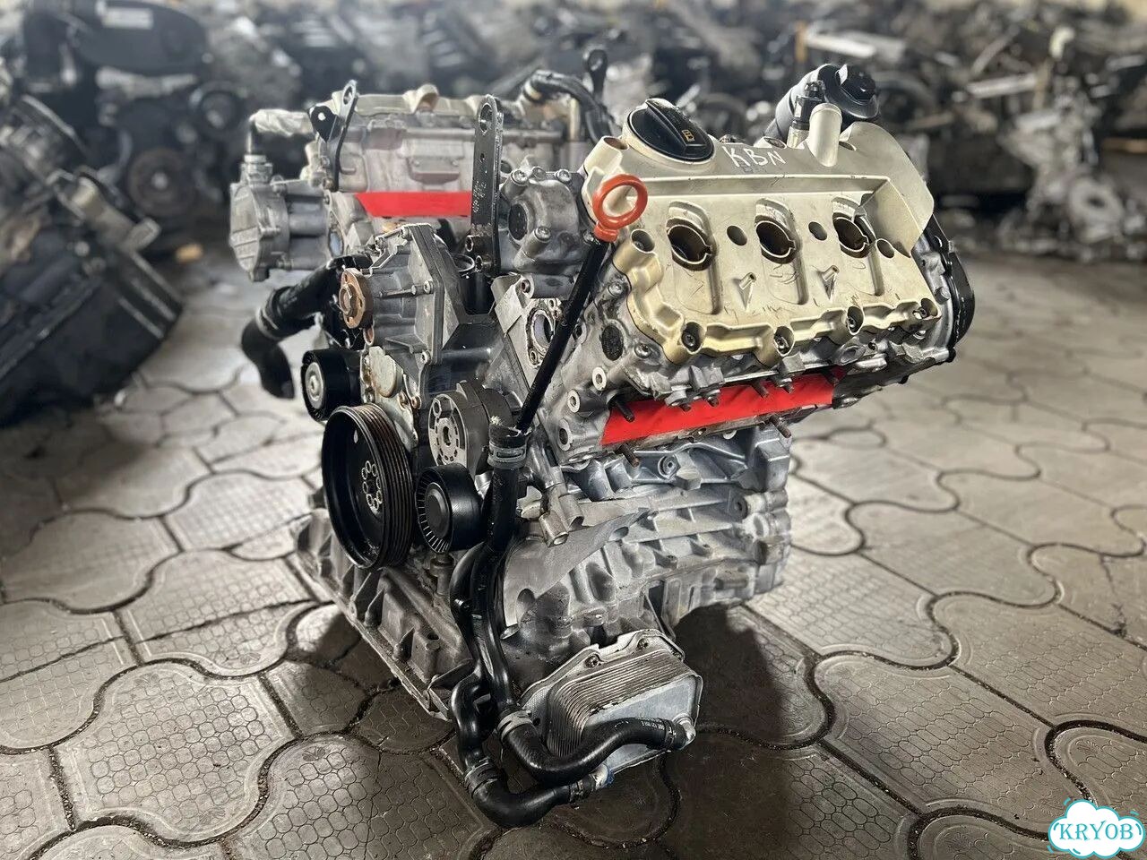 Двигатель BDW 2.5л V6 на Audi A6 (C6) фото 5