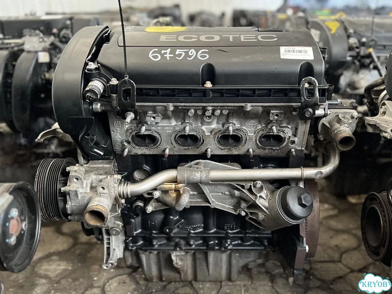Двигатель F18D4 1.8л R4 Ecotec на Opel Astra J фото 3