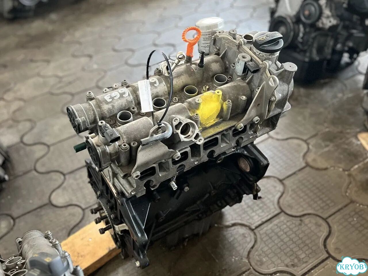 Двигатель CAV 1.4л TSI на Seat Altea фото 10