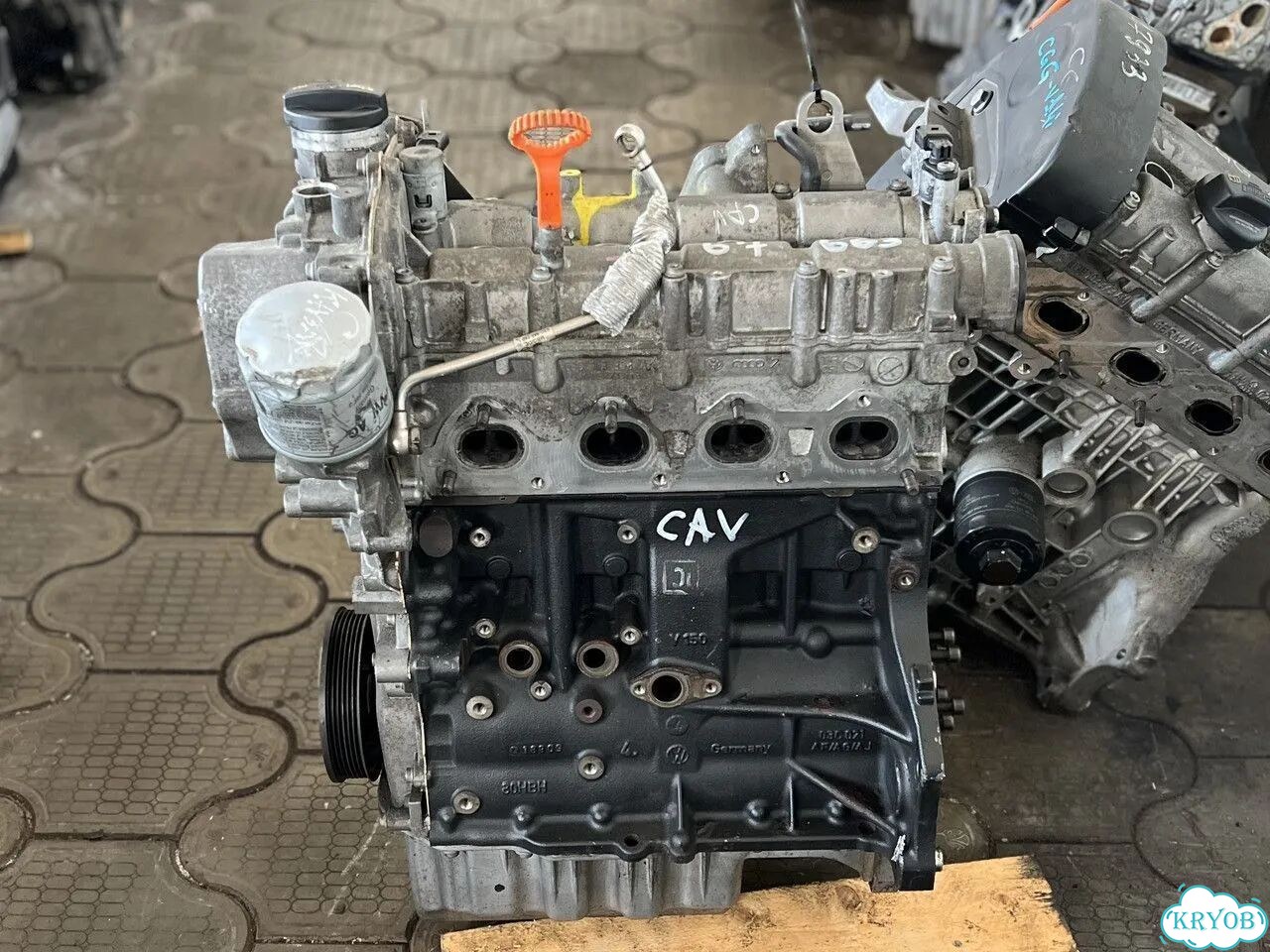 Двигатель CAV 1.4л TSI на Seat Altea фото 2