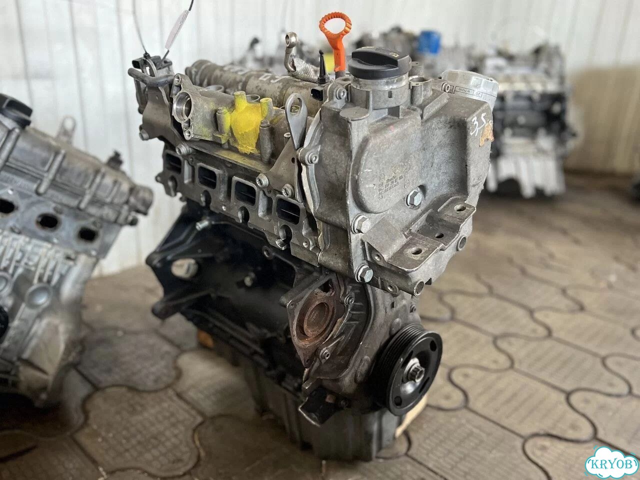 Двигатель CAV 1.4л TSI на Seat Altea фото 9