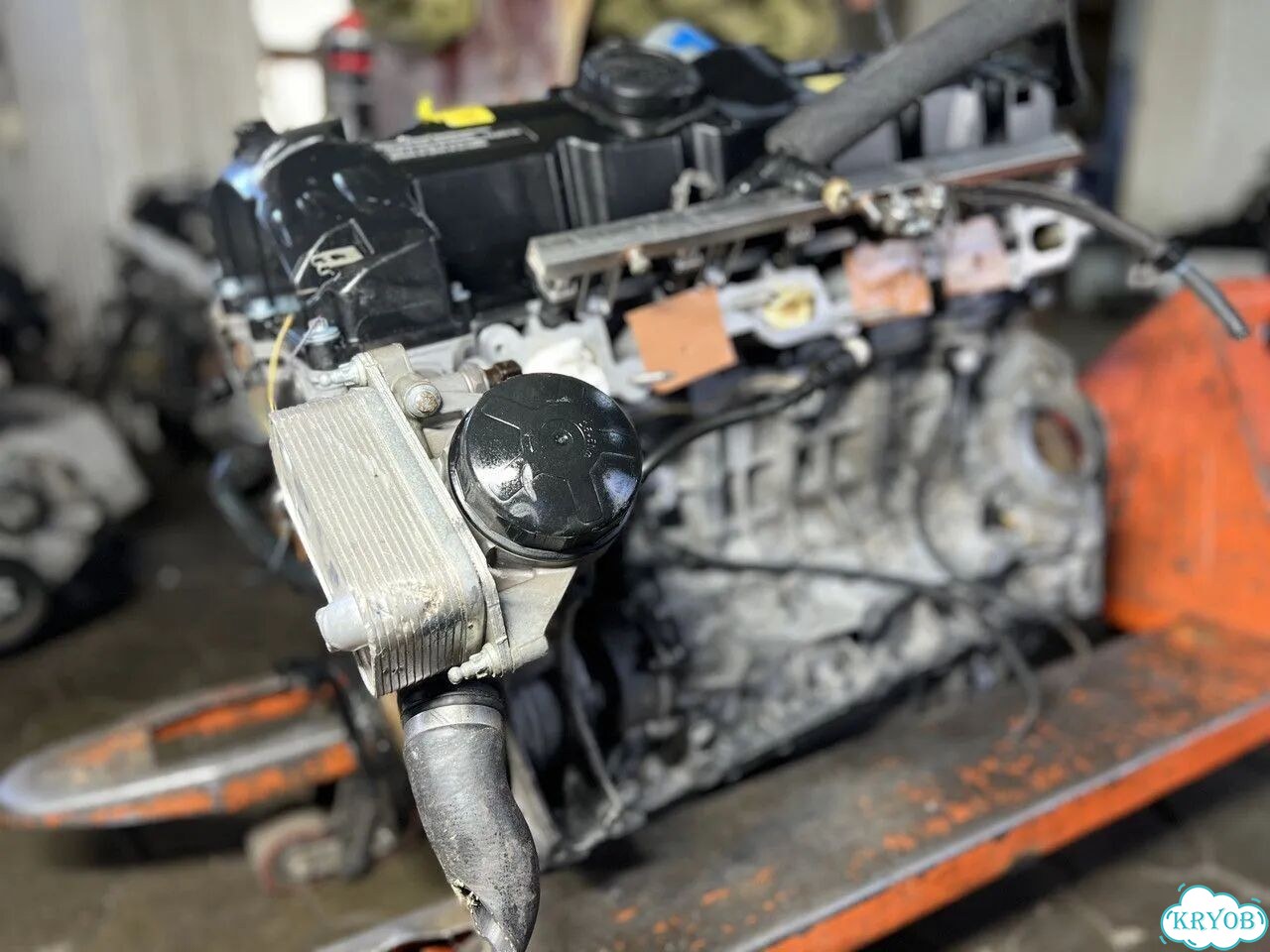Двигатель N52B30AF 3.0л R6 на BMW 7 Series (E65) фото 2