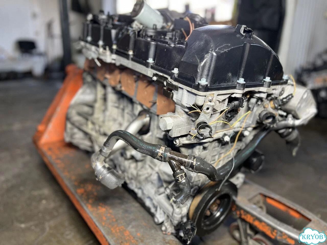 Двигатель N52B30AF 3.0л R6 на BMW 7 Series (E65) фото 6