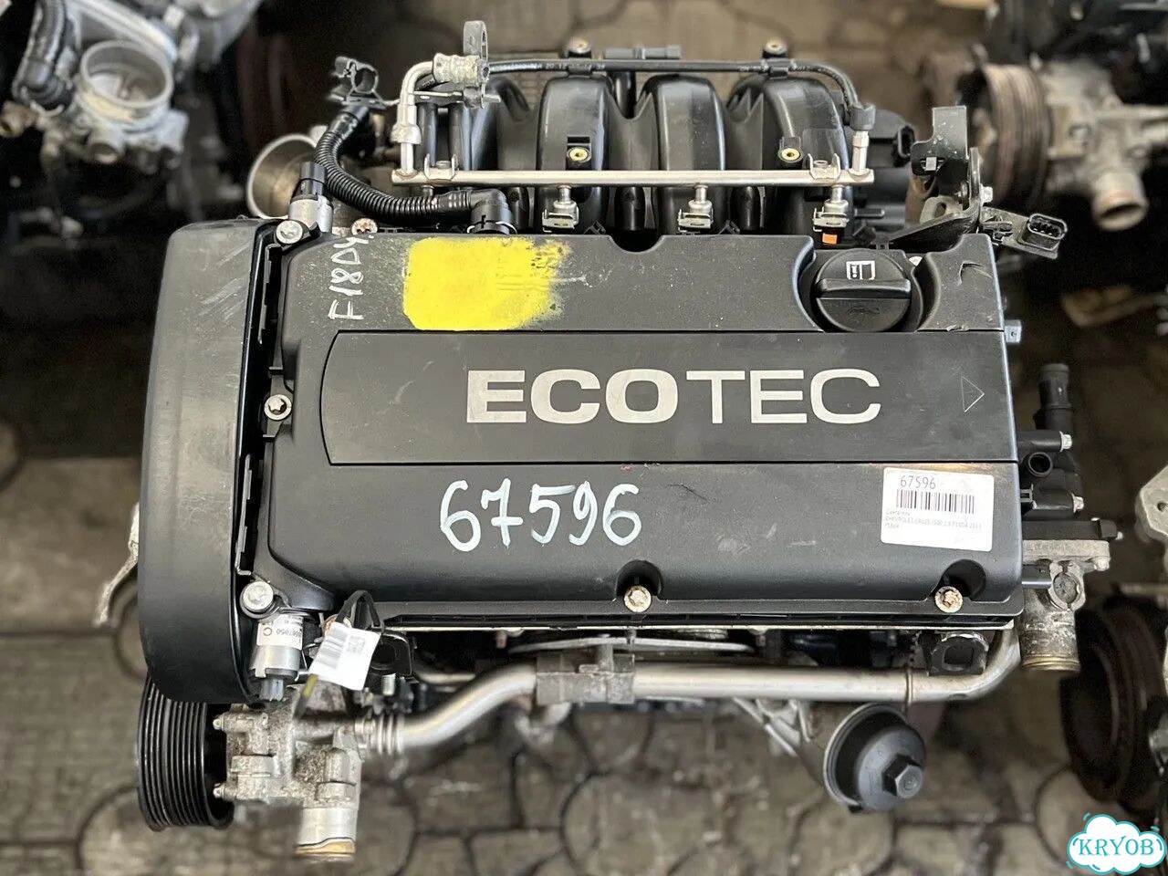Двигатель F18D4 1.8л R4 Ecotec на Opel Insignia фото 4