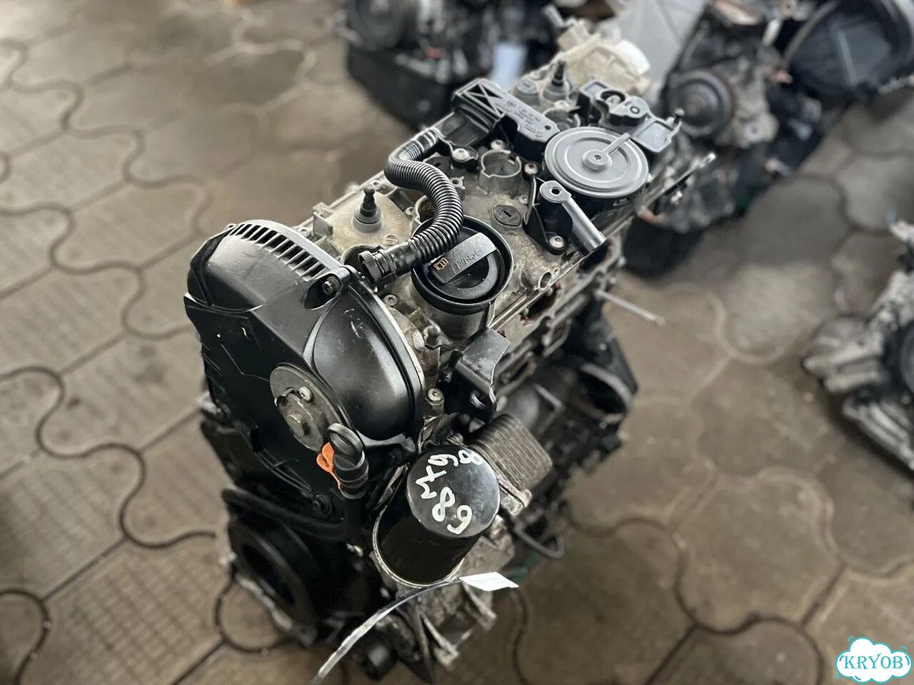 Двигатель BZB 1.8л tfsi на Audi A6 (C6) фото 3