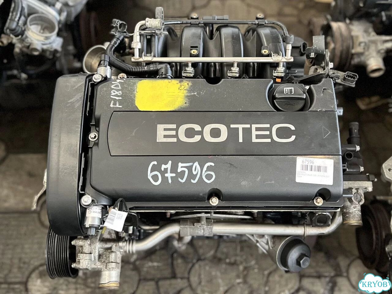 Двигатель F18D4 1.8л R4 Ecotec на Chevrolet Cruze фото 4