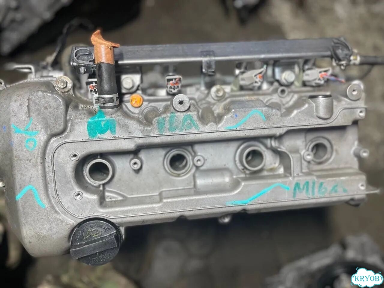 Двигатель M16A 1.6л dohc VVT на Suzuki Jimny фото 4