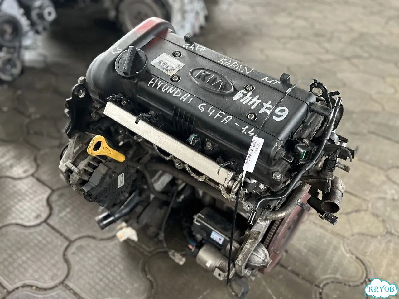 Двигатель G4FA 1.4л Gamma на Kia Ceed фото 10