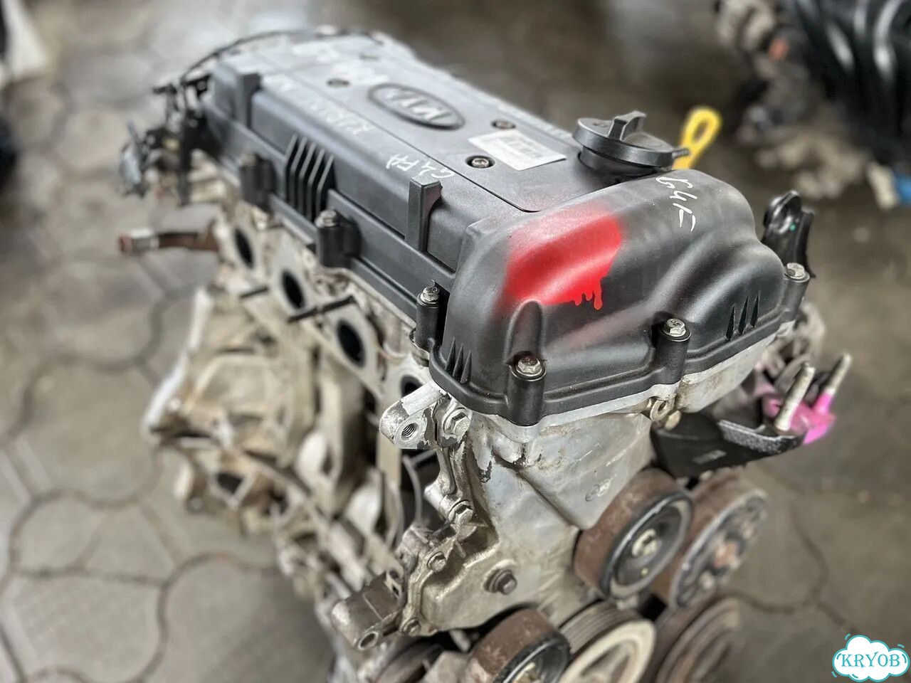 Двигатель G4FA 1.4л Gamma на Kia Ceed фото 7