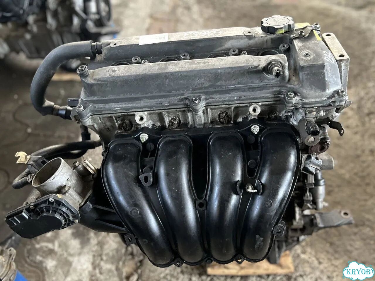 Двигатель 2AZ-FE 2.4л R4 на Toyota Avensis фото 2