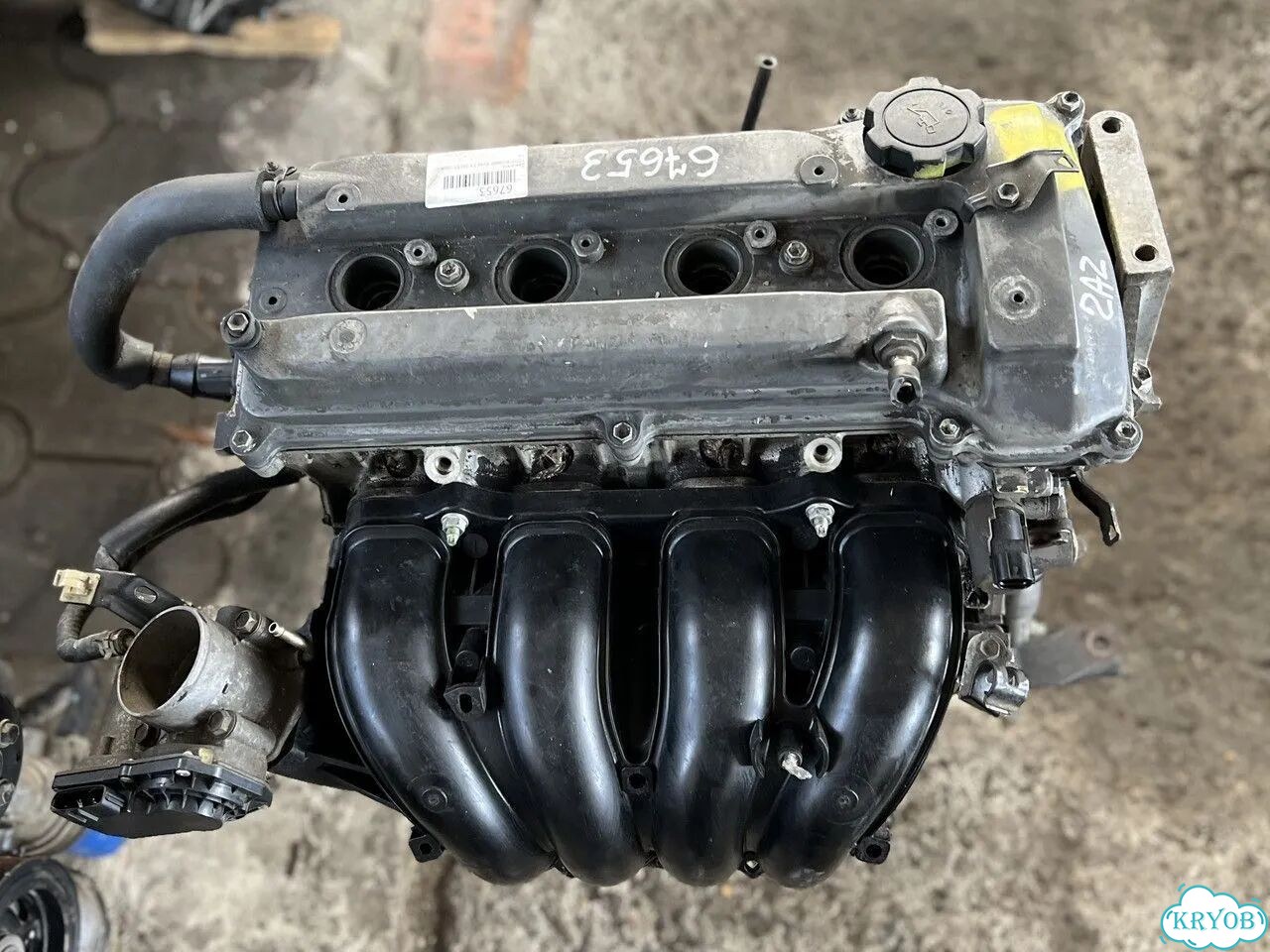Двигатель 2AZ-FE 2.4л R4 на Toyota Avensis фото 3