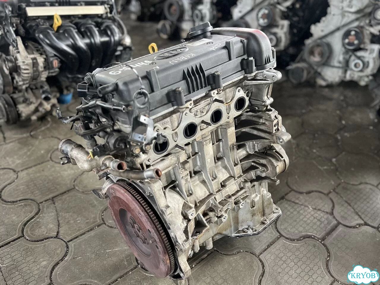 Двигатель G4FA 1.4л Gamma на Hyundai i20 фото 4