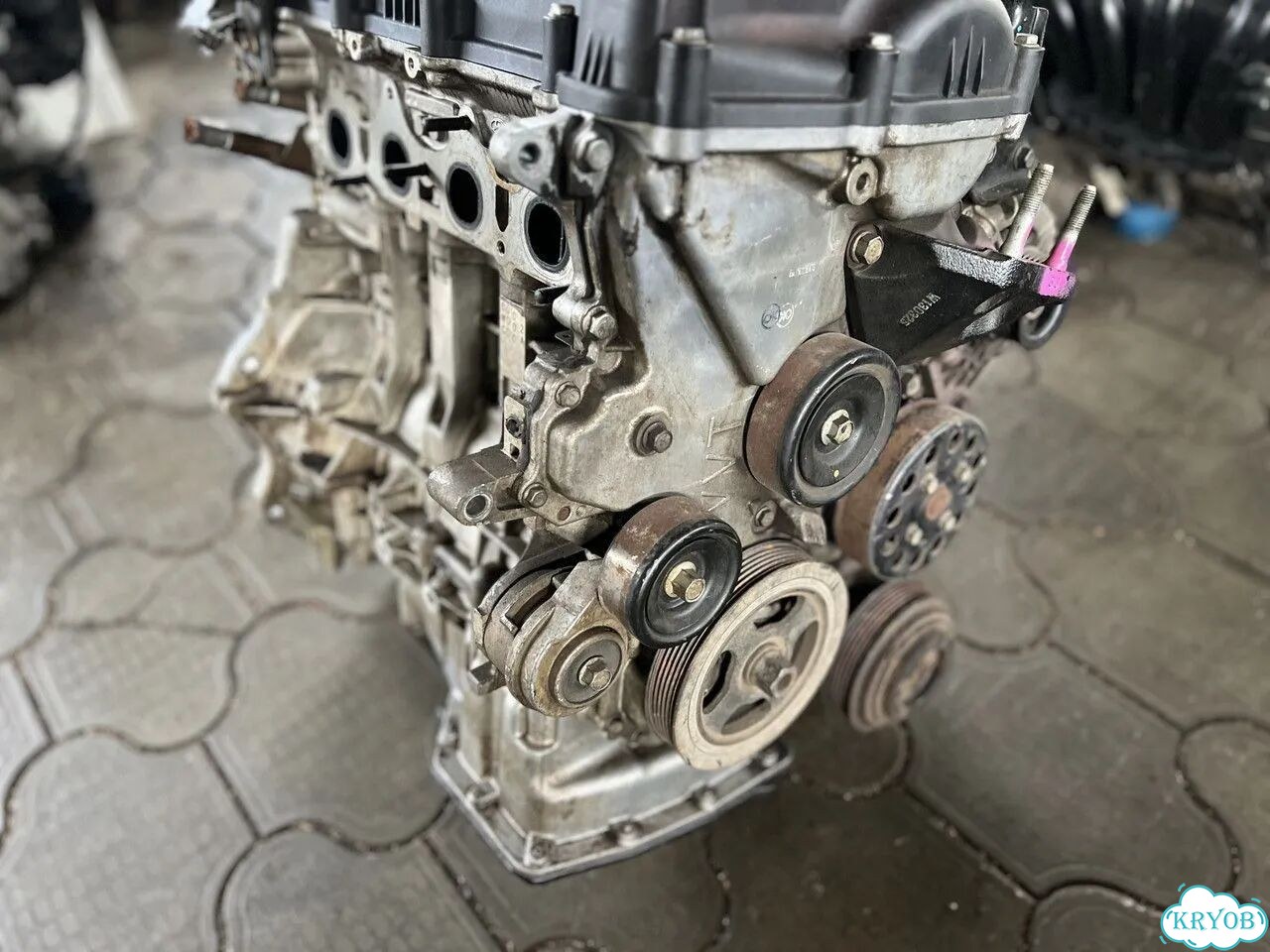 Двигатель G4FA 1.4л Gamma на Hyundai i20 фото 6