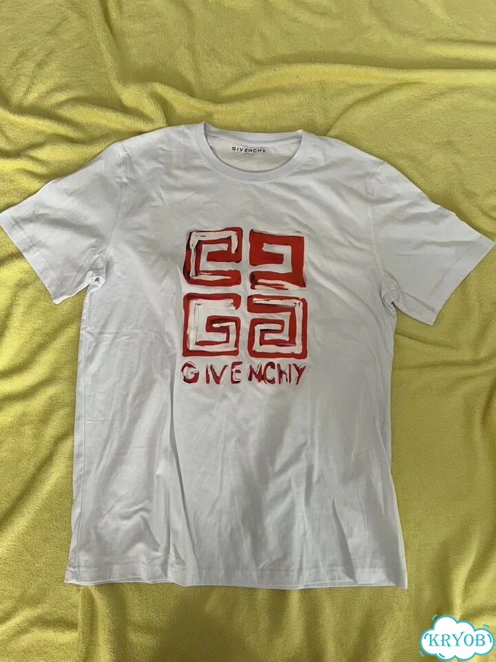 Футболка Givenchy paris белая фото 1