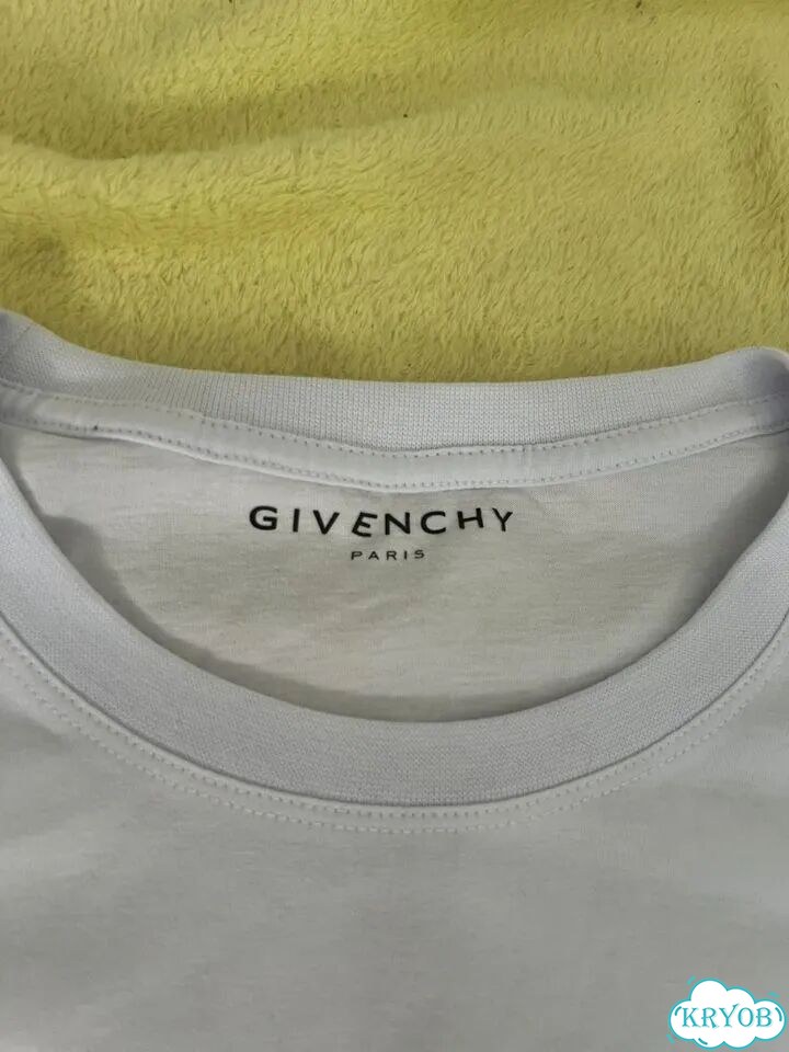 Футболка Givenchy paris белая фото 3