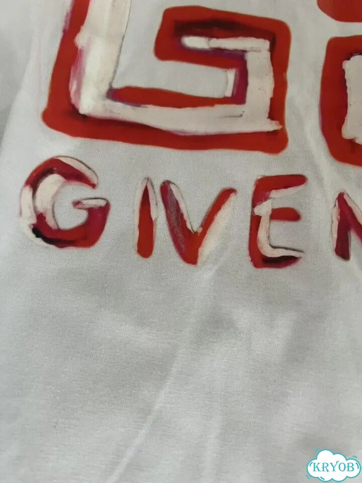 Футболка Givenchy paris белая фото 4