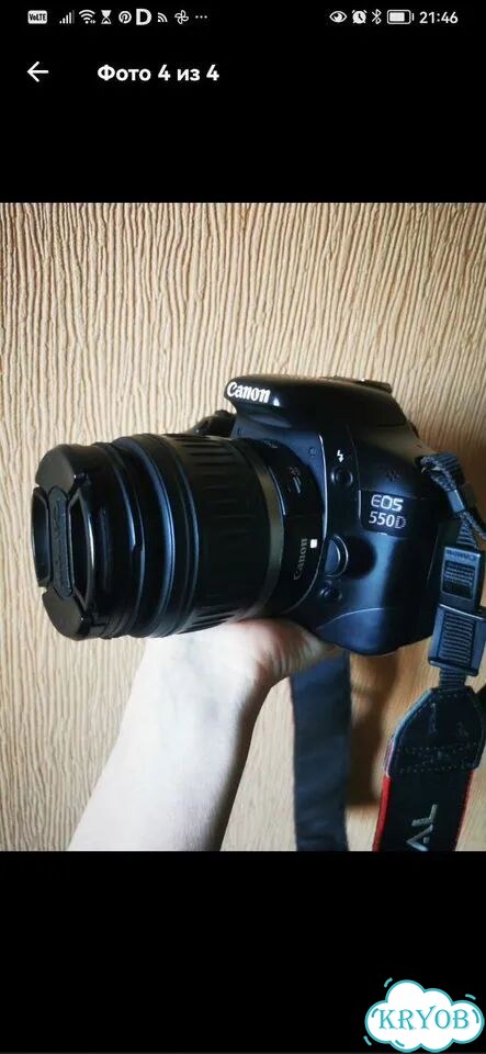 Фотоаппарат Canon eos550d фото 1