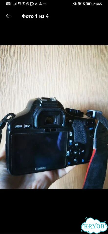 Фотоаппарат Canon eos550d фото 4