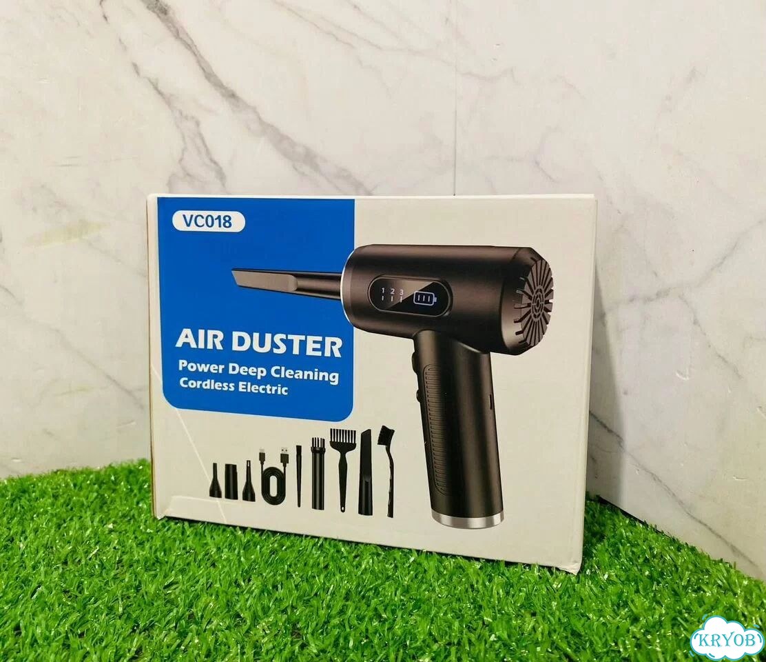 Портативная беспроводная воздуходувка Air Duster фото 2