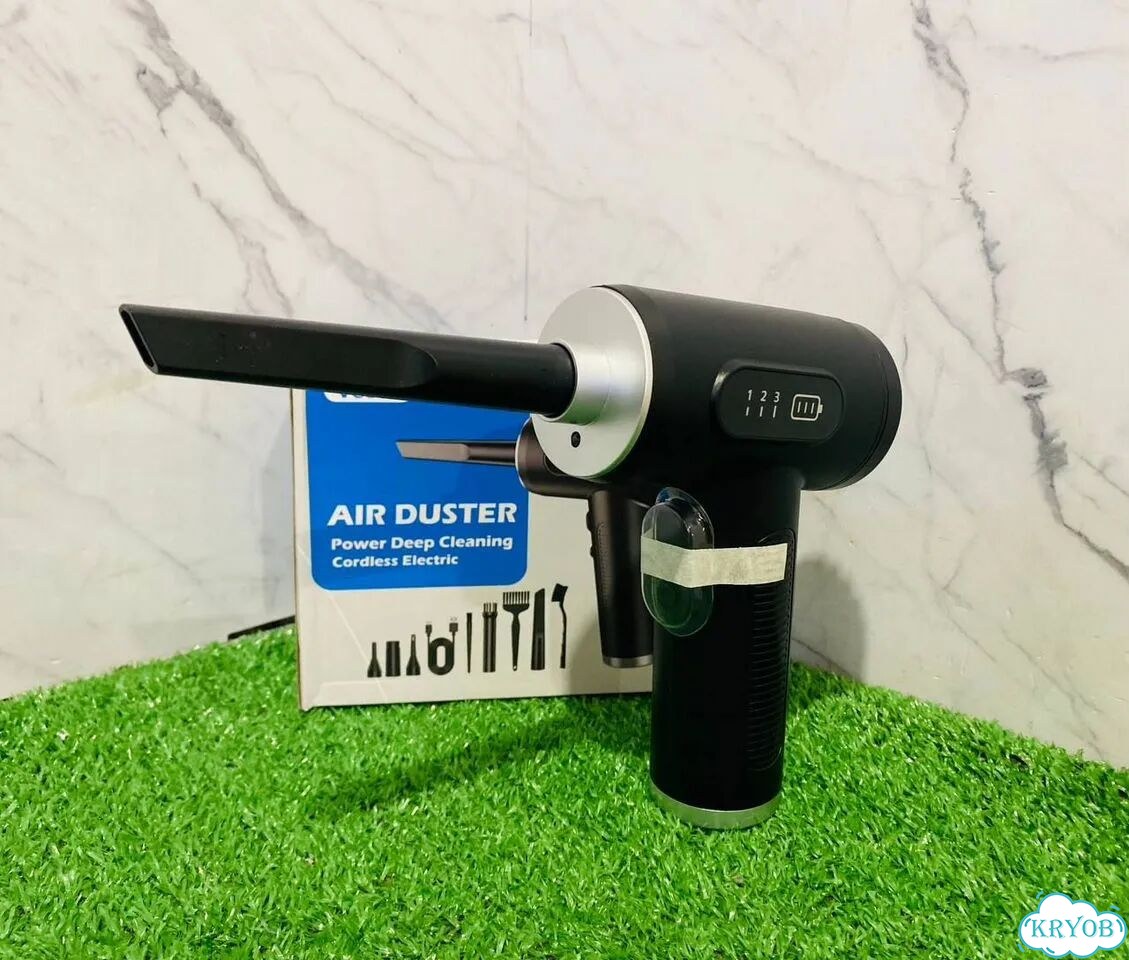 Портативная беспроводная воздуходувка Air Duster фото 4
