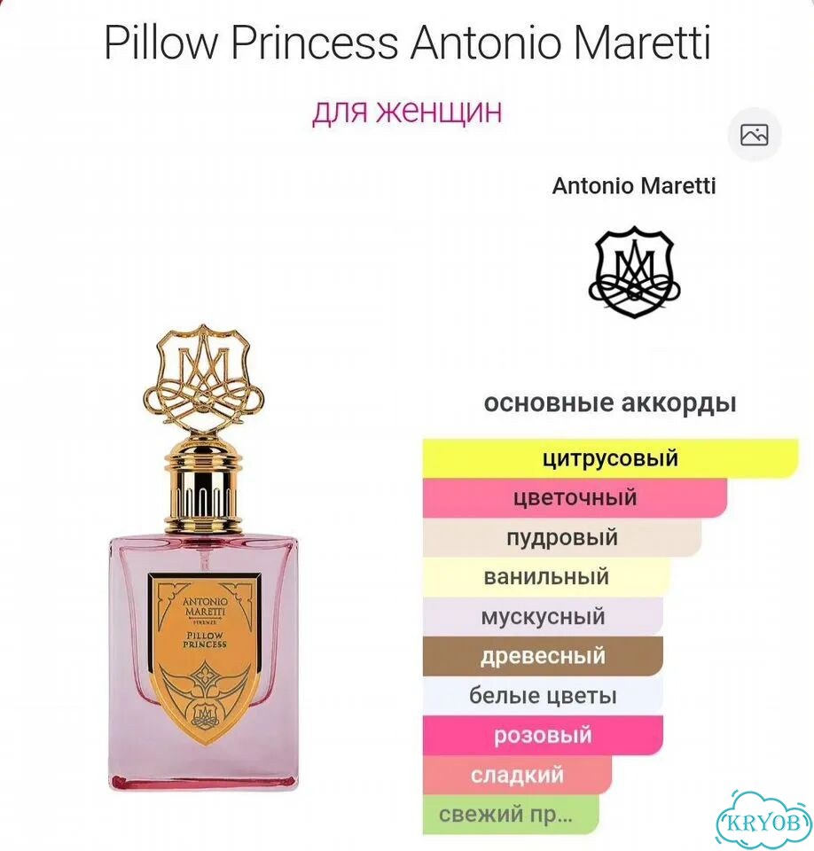 Духи Antonio Maretti Pillow Princess фото 6