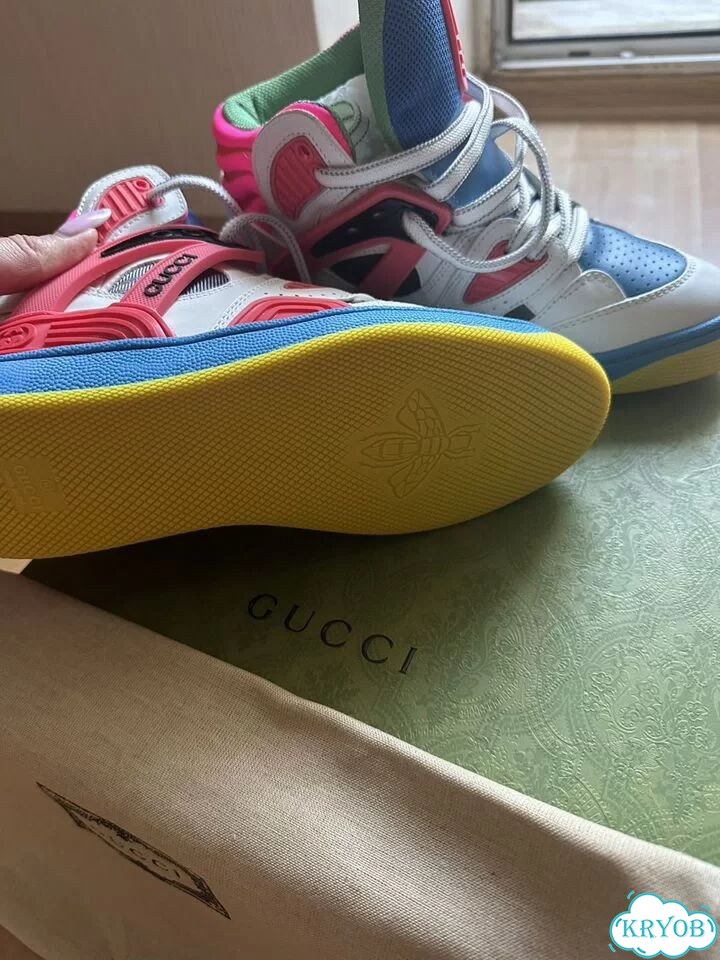 Кроссовки Gucci Basket фото 5