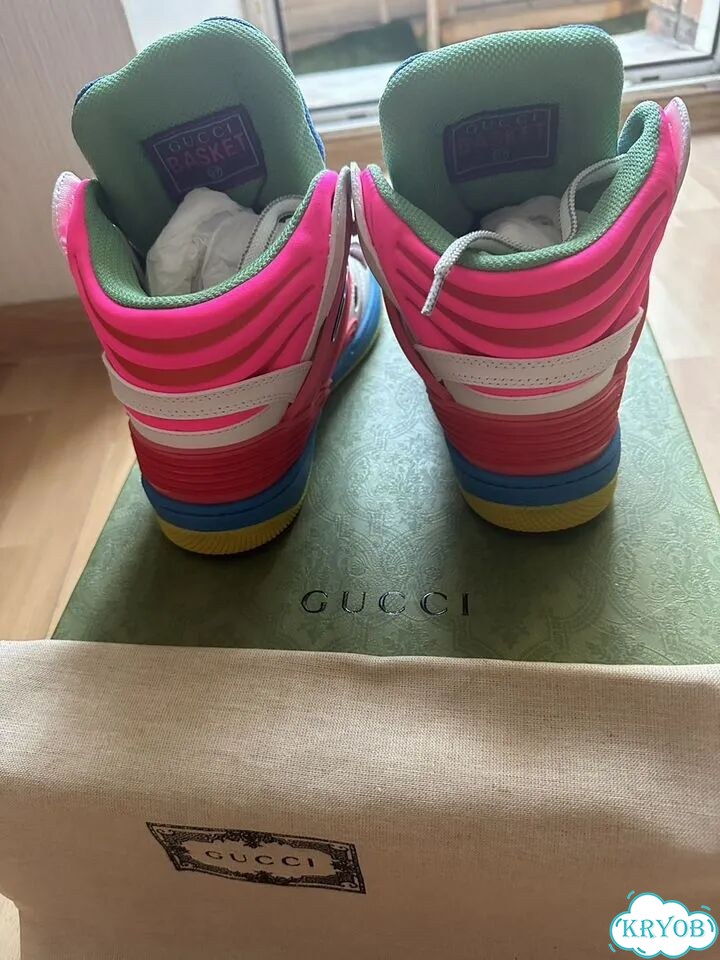 Кроссовки Gucci Basket фото 6