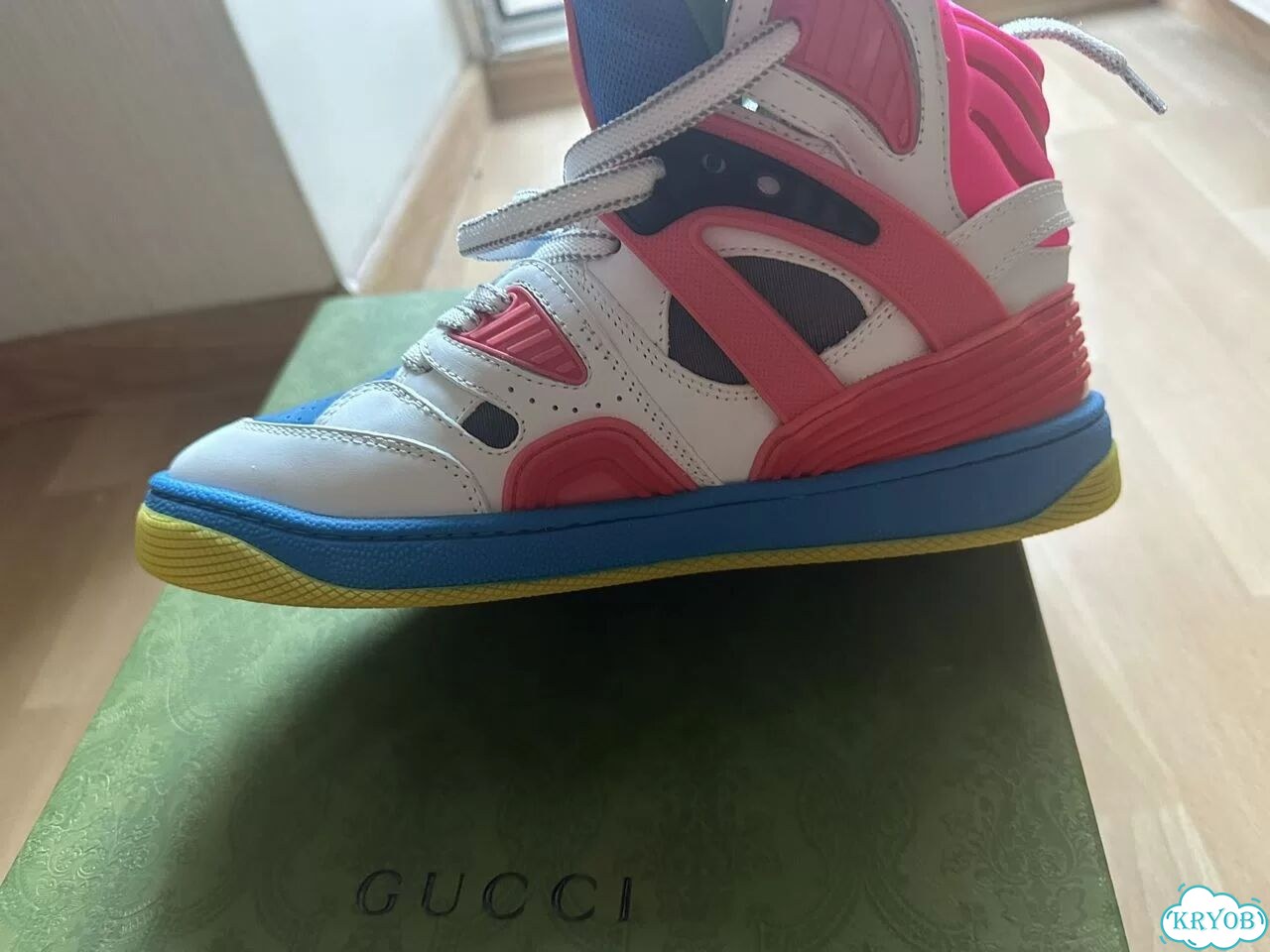 Кроссовки Gucci Basket фото 7
