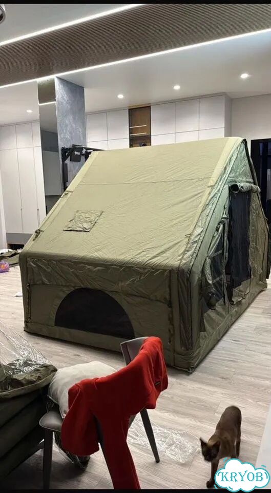 Палатка надувная LT 6+6.3 кв.м Oxford600D фото 1