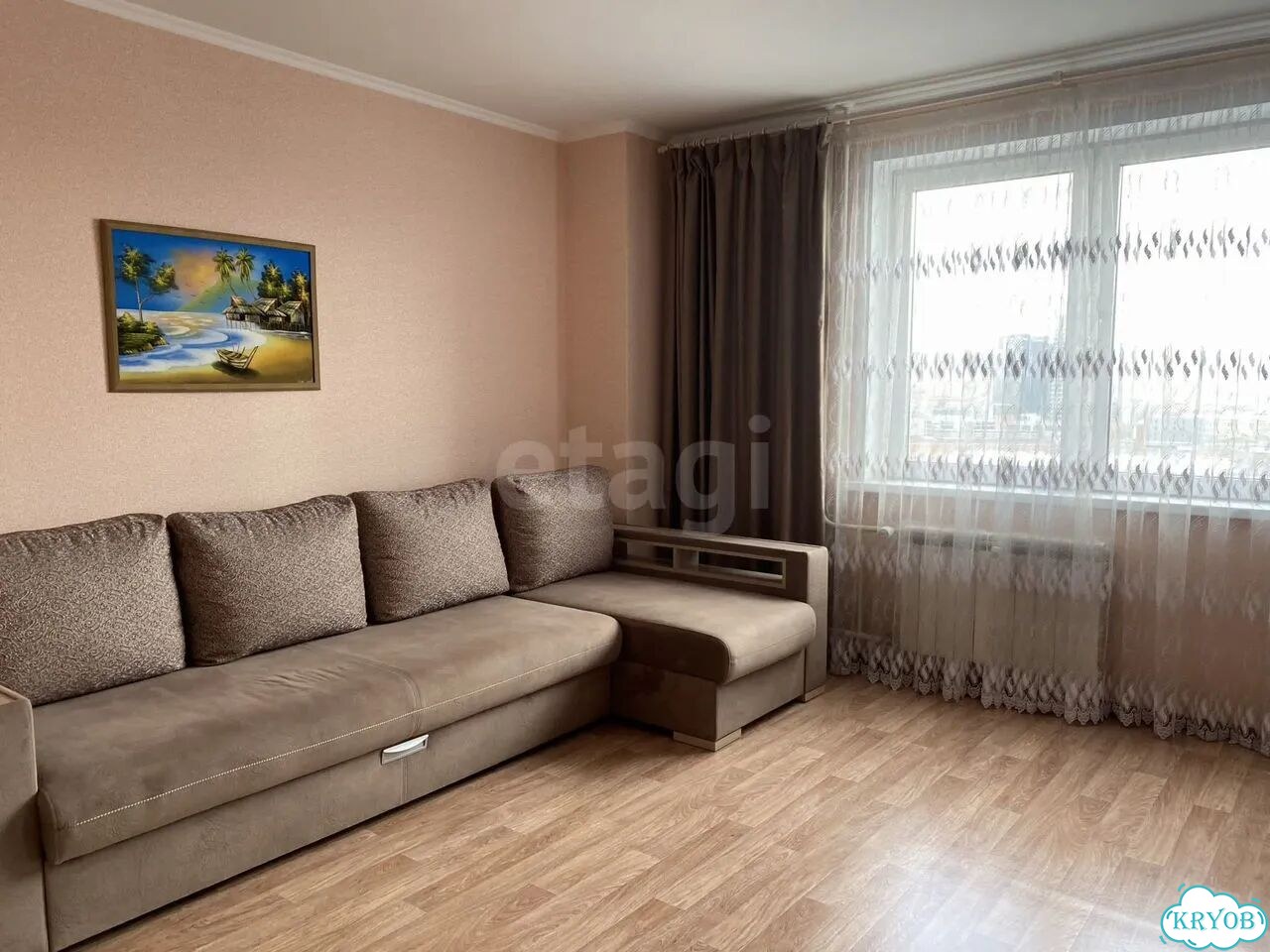 1-к. квартира, 44,4 м², 11/18 эт. фото 16