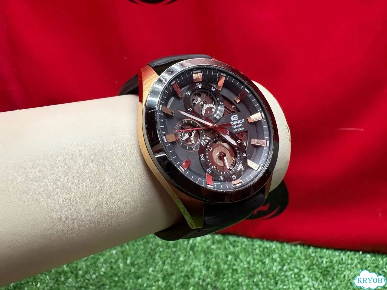 Часы наручные edifice casio WR100M фото 2