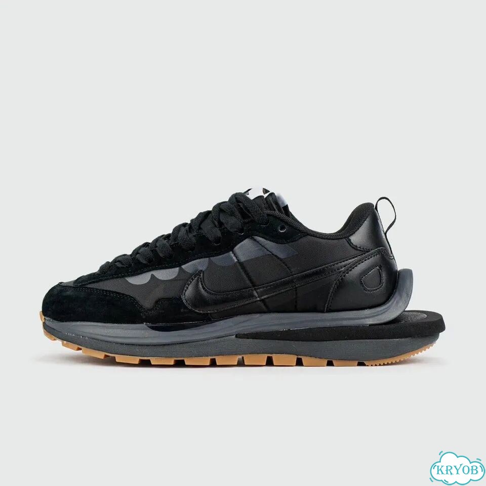 Кроссовки Nike Vapor Waffle x Sacai Black / Gum фото 1