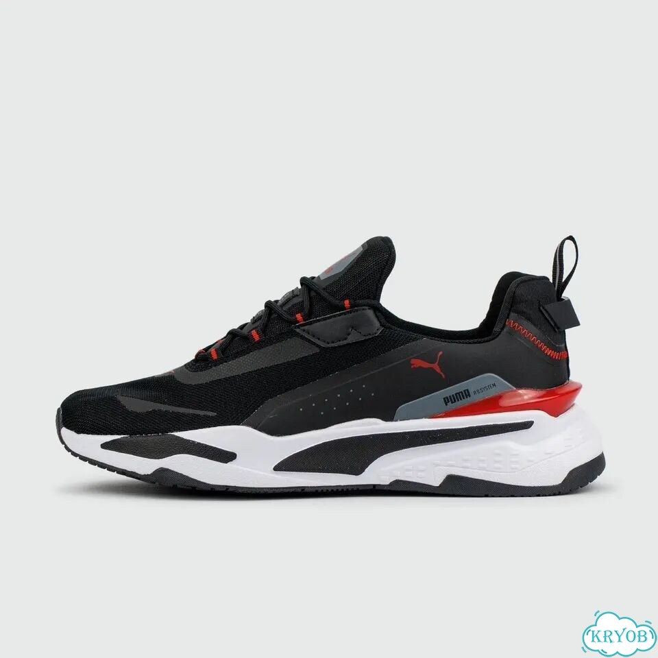Кроссовки Puma RS-fast unmarked Black White фото 1