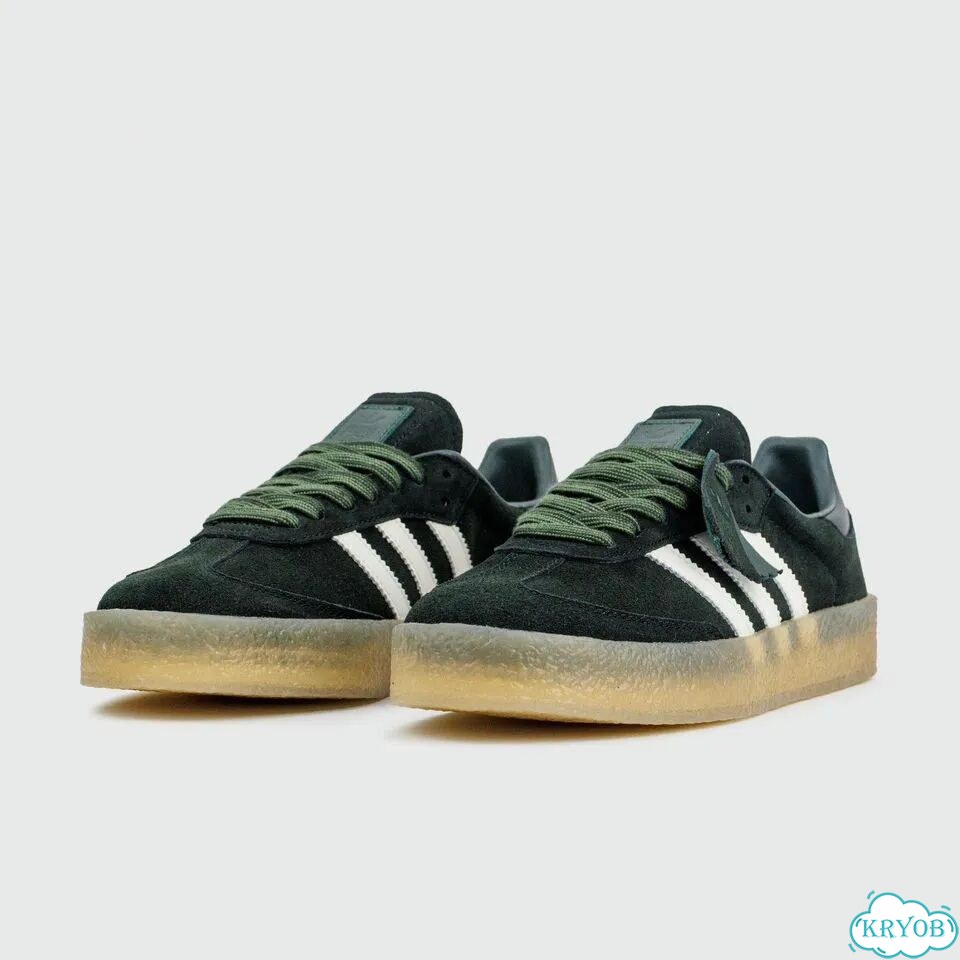 Кроссовки Adidas Samba x Clarks Fieg Black Green фото 2