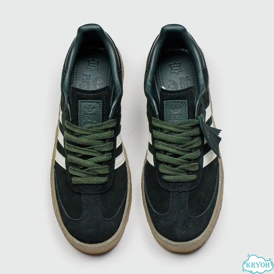 Кроссовки Adidas Samba x Clarks Fieg Black Green фото 6