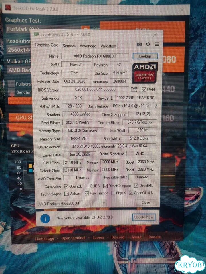 Видеокарта xfx radeon rx 6800 xt 16gb фото 2