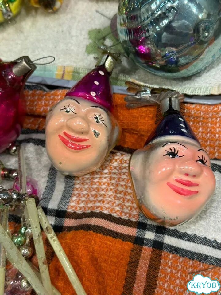 Елочные игрушки СССР на прищепке фото 3