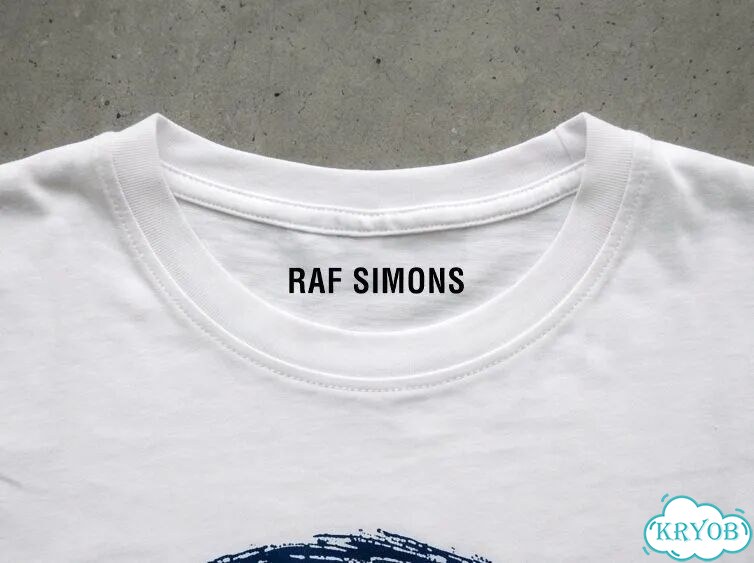 Лонгслив белый AW06 Raf By Raf Simons Ideal Moral Life Tshirt archive type unisex DAC0152 фото 4