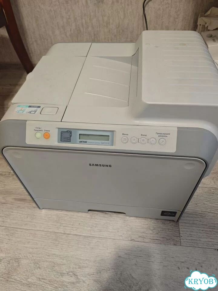 Цветной лазерный принтер samsung clp-510 фото 1