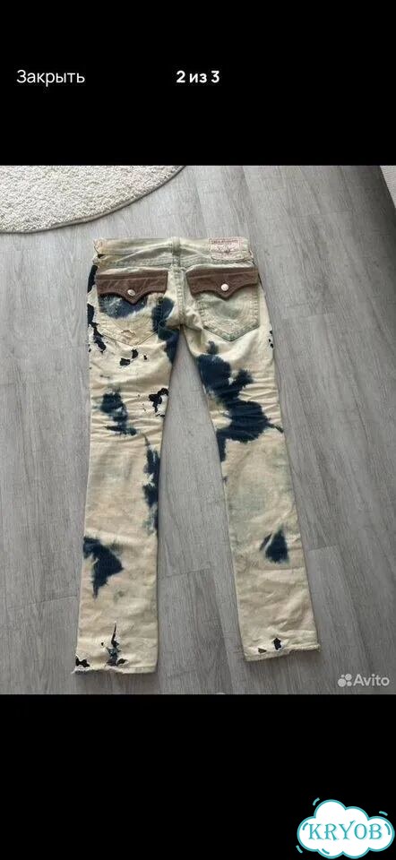 Джинсы true religion slim фото 1