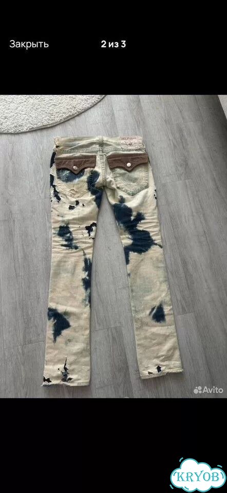Джинсы true religion slim фото 2